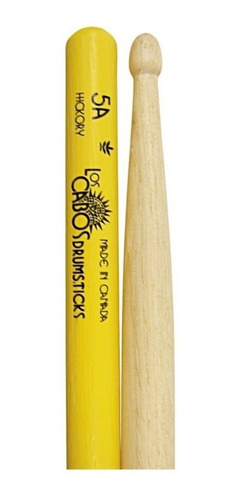 Palillos Los Cabos 5a Hickory Yellow Jacket Drum Stick