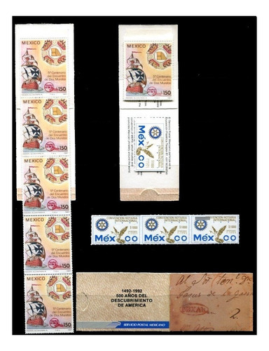 Descubrimiento - Rotary - México - Carnet Mint - Sc 1698 