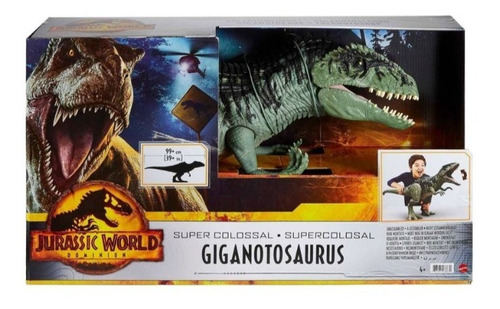 Jurassic World Dominion Super Colosal Giganotosaurus 2022