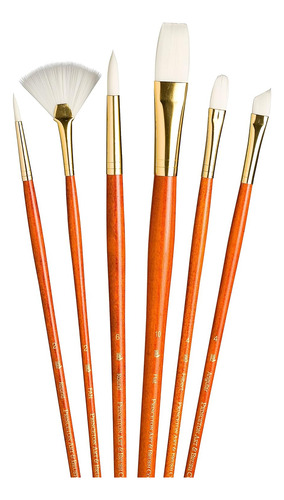 Pincel Princeton Realvalue, Redondo 2,6, Abanico 2, Filete