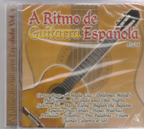 A Ritmo De Guitarra Española Cd Original Nuevo Sellado