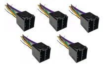 Comprar Kit 05 Chicotes Conector Radio Automotivo Plug 16 Vias Macho