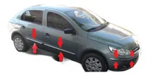 Comprar Vw Voyage Baguetas + Protectores Paragolpes Negro C Plateado