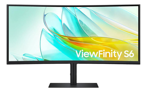 Monitor Curvo Samsung Viewfinity S6 S65uc 34 Uwqhd 5ms 1000r