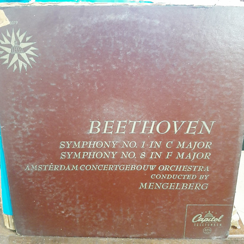 Portada Mengelberg Amsterdam Concert Orch Beethoven P2