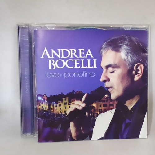 Cd Andrea Bocelli Love In Portofino Original No Incluye Dv 