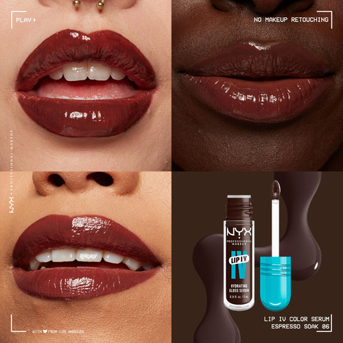 Brillo De Labios Nyx Professional Makeup Lip Iv Hydrating Es