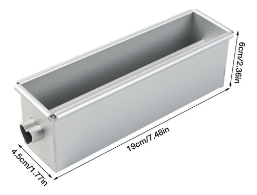 Molde Para Hornear Pan Caja De Tostadas Antiadherente De Ale