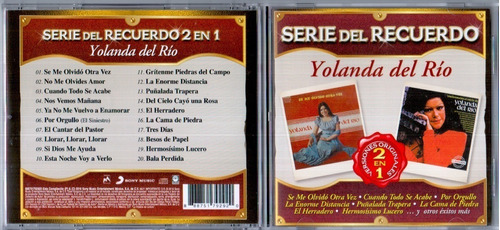 Yolanda Del Rio Serie Del Recuerdo Cd