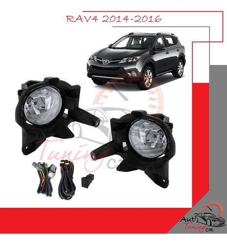Halogenos Toyota Rav4 2014-2016