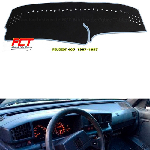 Cubre Tablero Peugeot 405 - 1987 1988 1991 1995 1997  Fct