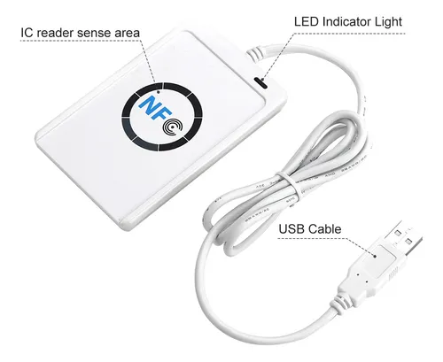 Lector De Tarjetas Con Chip Inteligente Acr122u Programmer I