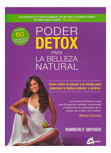 Libro Poder Detox Para La Belleza Natural