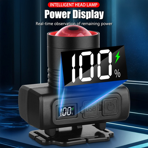 Luz Led Con Sensor De Zoom Para Faros Delanteros De 1200 Lúm