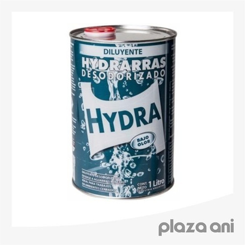 Hydra Aguarras Desodorizado X 4 Litros Hydrarras Bajo Olor