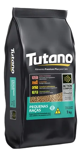 Ração Cães Tutano Adulto Raças Pequenas 1kg