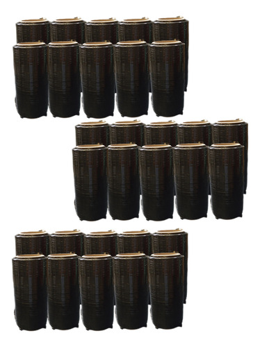 Emplaye-pelicula 9 Pulgadas C60 800 Pies Negro 30 Rollos