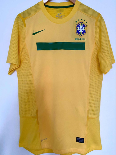Camiseta Brasil 2011 Nike. Versión Jugador. Original.