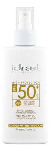 Idraet Protector Solar Spray Invisible Fps 50 