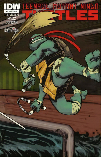 Teenage Mutant Ninja Turtles #1d: No Aplica, De Eastman, Kevin. Serie No Aplica, Vol. No Aplica. Editorial Kamite Comic, Tapa Blanda, Edición 1 En Español