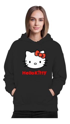 Poleron Mujer/ Niña Regalo Diseño Hello Kitty