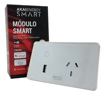 Comprar Toma Corriente Doble Tactil Usb Smart Inteligente Blanc Akai
