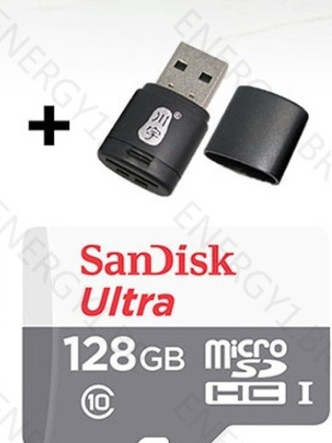 Cartão De Memória Sandisk Micro De 128gb Classe 10