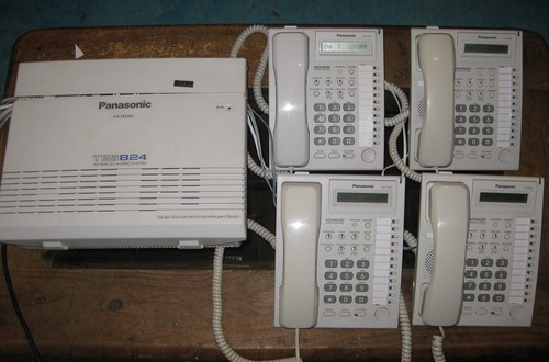 Set De 3 Telefonos Panasonic Kx-t7730 Base Original