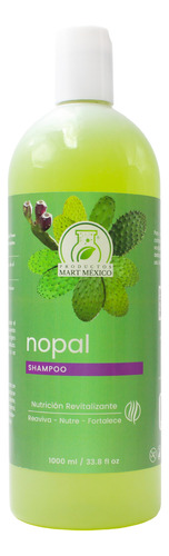 Shampoo Capilar De Extracto Natural De Nopal (1 Litro)
