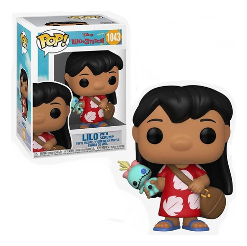 Funko Pop Disney Lilo Stitch Lilo W Scrump N 1043