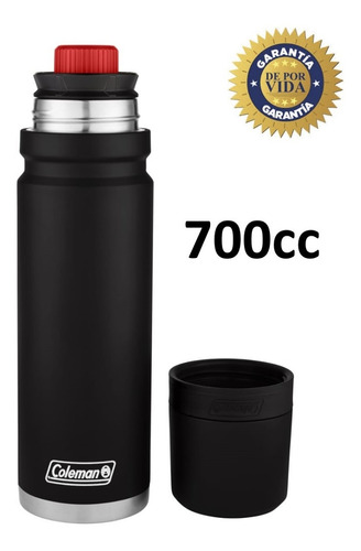 Termo Coleman 700cc Acero 24hs. Matero Garantia Por Vida