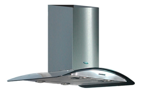 Extractor purificador de cocina Maraldi Merlina ac. inox. isla 900mm x 100mm x 600mm plateado 220V