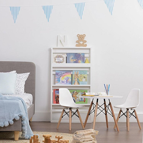 Silla Eames Dsw Réplica Niño Acasa Cantidad De Sillas Por Set 1 Color De La Estructura De La Silla Blanco