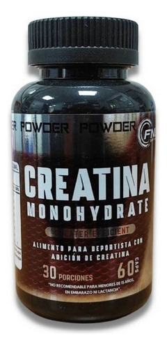 Creatina 60 Cápsulas 500 Mg Fnl Mas Energia.