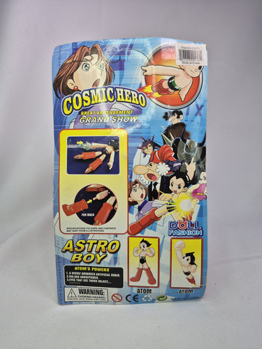 Figura Astroboy Cosmic Hero Brazos Arriba Bootleg (Usado)