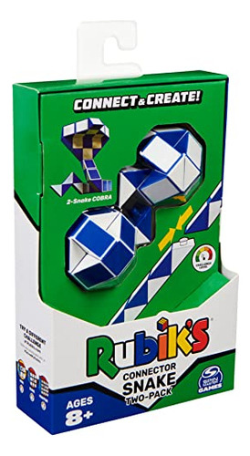 Juego De Rompecabezas 3d Rubiks Connector Snake Twopack Cube