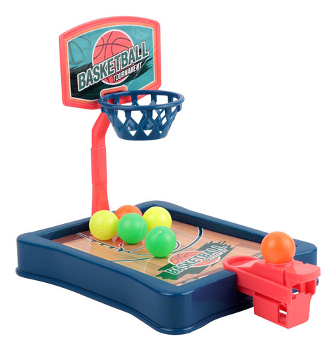 Minijuego De Mesa For Niños, Máquina De Baloncesto Con Dedo