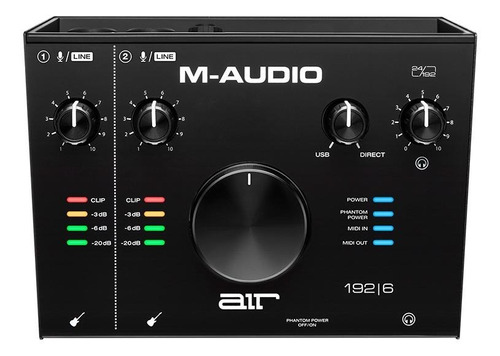 Imagen 1 de 4 de Interface De Audio Usb M-audio Air 192|6 Cuotas