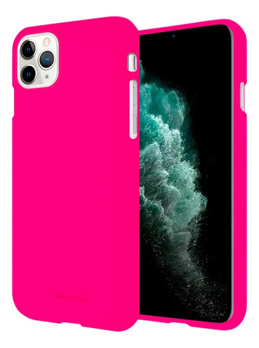 Funda Case Para Samsung S10e Soft Feeling Antishock Fucsia