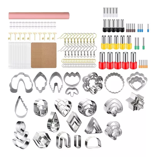Juego De Cortadores De Arcilla Polimérica Con Tarjetas Para