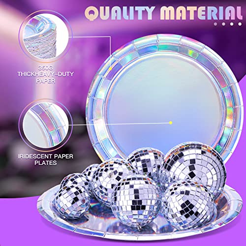 100 Piezas De Platos De Papel Platos De Postre Desechables R