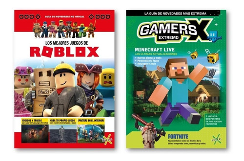 2 Guias De Novedades Roblox + Gamers Extremo Posters