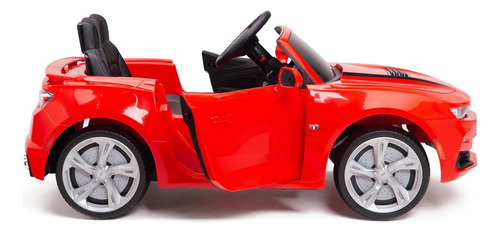 Montable Eléctrico Camaro 12v Con Licencia (gm) Color Rojo