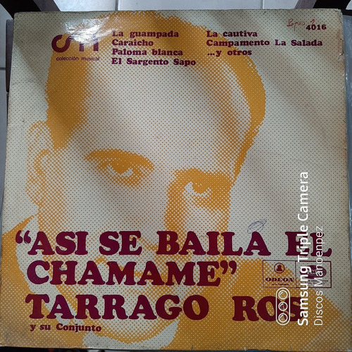 Vinilo Tarrago Ros Y Su Conjunto Asi Se Baila El Chamame F4