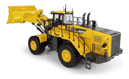 Miniatura Pá Carregadeira Komatsu Wa600 - Universal Hobbies