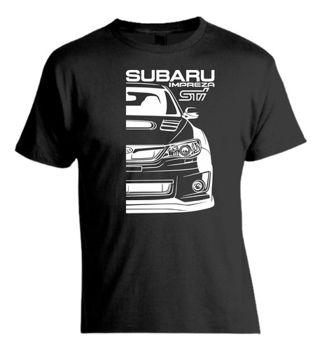 Remera Fierrera Subaru Impreza Turbo Wrx Sti Nuevo Diseño