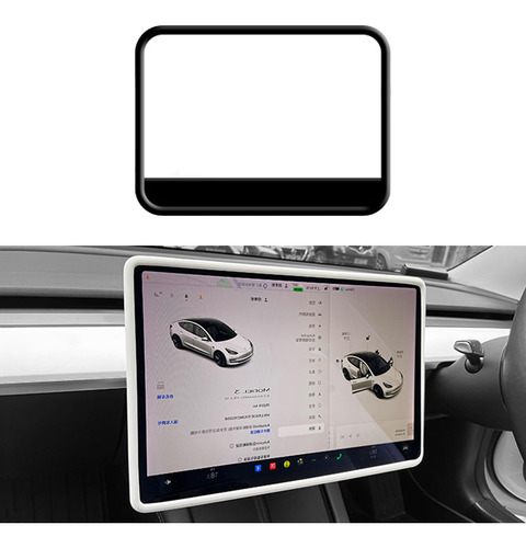 Rislobx Marco Protector Pantalla Para Tesla Model 3 Inferior