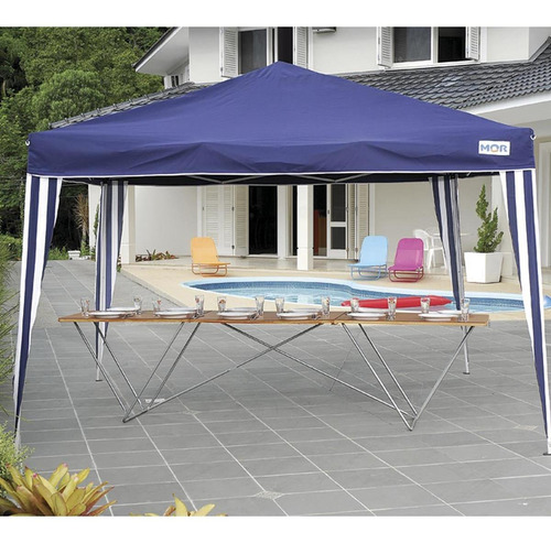 Tenda Gazebo Articulado 3x3m Praia Piscina Jardim X-flex Mor