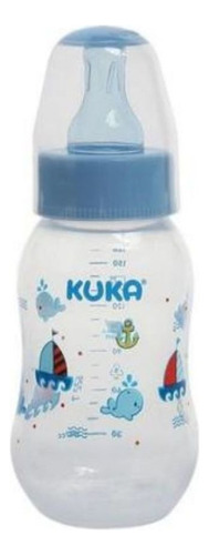 Mamadeira Kuka Tamanho 1 160ml Bico Ortodôntico Azul 1561