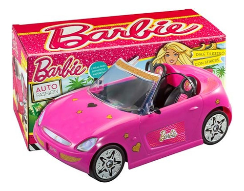 Auto Fashion Descapotable Barbie Miniplay En Caja